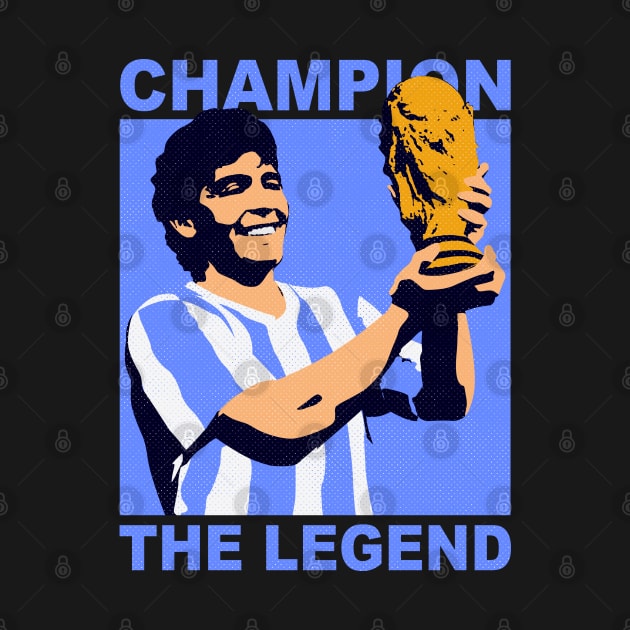 DIEGO MARADONA by canzyartstudio