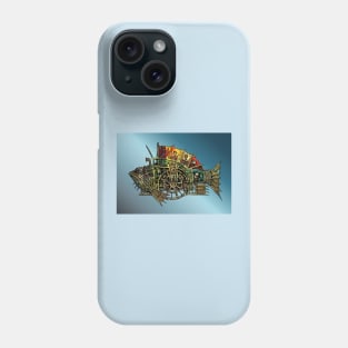 Steampunk Fish #1 Phone Case