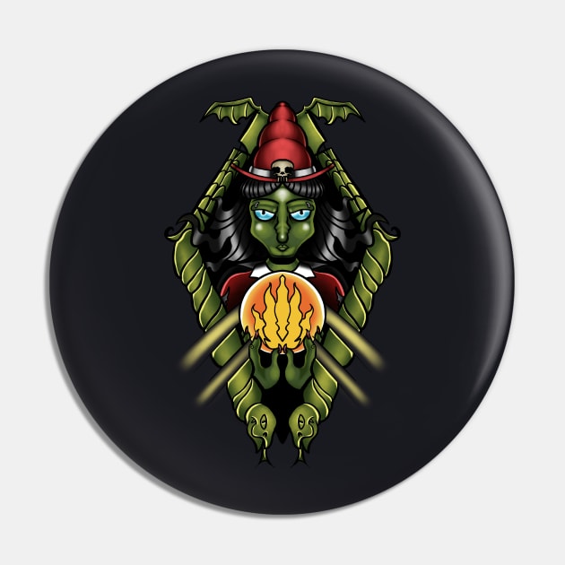 Wicked of All Witches Pin by gothicnightmarepws