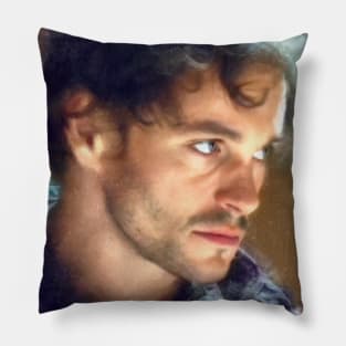 Will Graham is Skeptical Painting Pillow