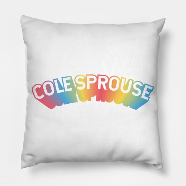 Cole Sprouse Pillow by Sthickers