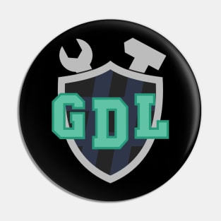 Game Dev League Sticker Pin