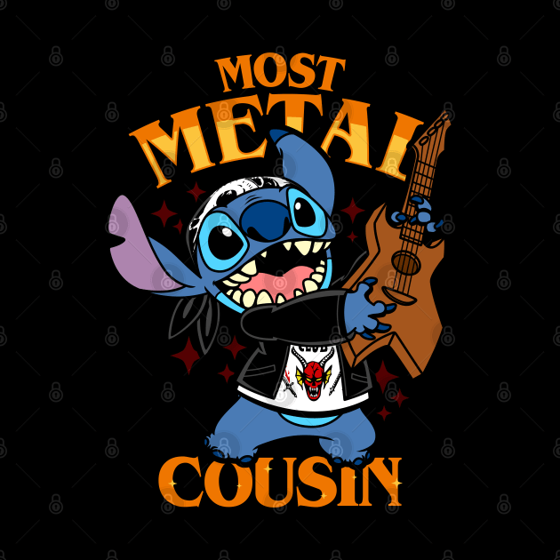 Cute Metalhead Hero Eddie 80's Guitarist Musician Cartoon Mashup Parody by BoggsNicolas