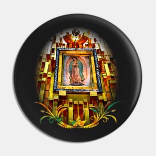 Our Lady of Guadalupe 10 Villa Mexico Virgin Mary Pin