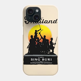 On Vacation In Sing Buri Thailand Phone Case