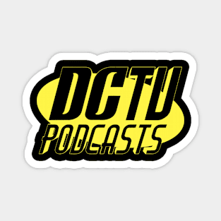 DCTV Logo - Monochrome Magnet