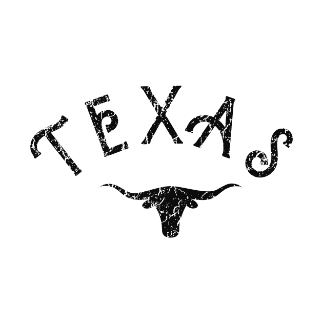 Texas Bulle Vintage Pride Western USA by Foxxy Merch