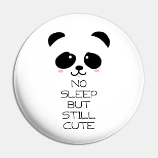 panda eyes Pin