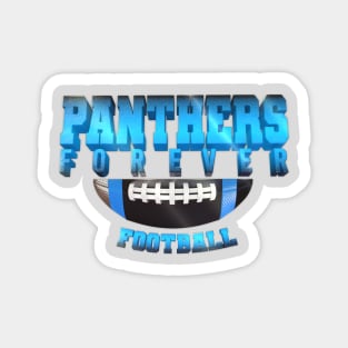 Panthers forever football Magnet