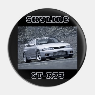 Nissan Skyline GT-R33 - Design Pin