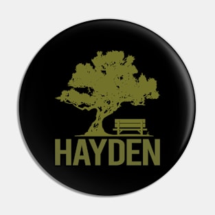 A Good Day - Hayden Name Pin