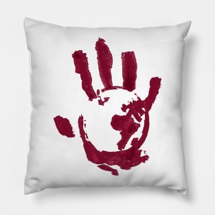 Flag Smashers Logo Pillow