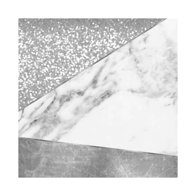 Silver jazz marble by marbleco