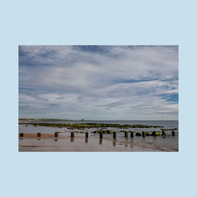 The beach at Whitley Bay in June (2) by Violaman