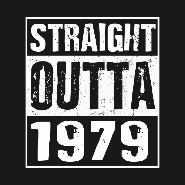 Straight Outta 1979 | 40th Birthday | Funny Retro Classic by MerchMadness