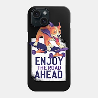 Skateboarding Dog Phone Case