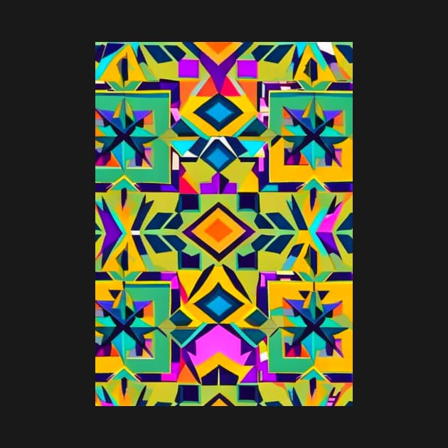 African Print Pattern by Prilidiarts