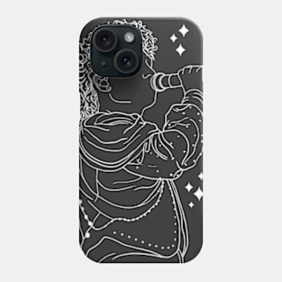 Josh Kiszka II Black and White Phone Case