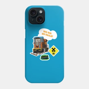 "Big Rig on Rails!" - The Railways of Crotoonia Phone Case