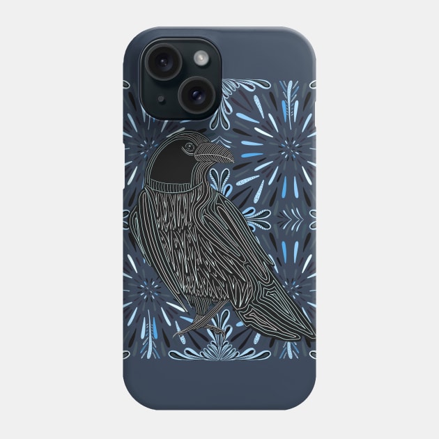 Crow | Raven | Bird Lovers Gift Phone Case by Suneldesigns