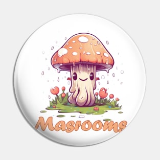 Enoki mushrooms Pin