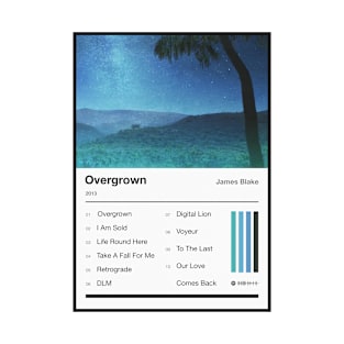 Overgrown Tracklist T-Shirt