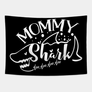 Mommy Shark Tapestry