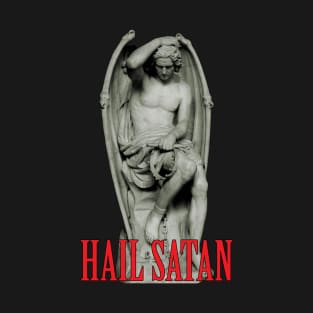 Hail Satan Statue T-Shirt