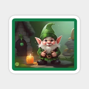 St. Patrick's Day Gnome Magnet