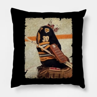 Mike Moffat - Boston Bruins, 1981 Pillow