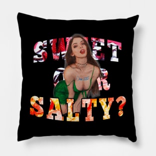 Sweet or salty? Pillow