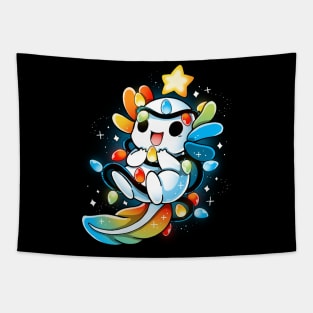 Christmas A-Lotl Tapestry