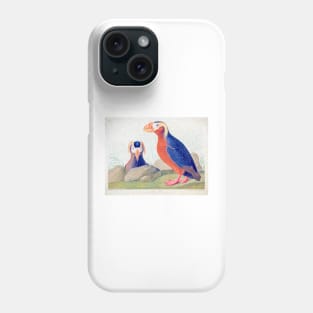 John Audubon Reimagined - Auk Phone Case