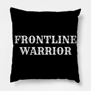 Nurse Front-line Warriors Pillow