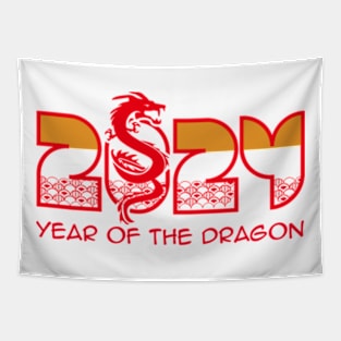 2024 Year of the Dragon, Hello 2024, New Years Eve Shirts, Chinese New Year 2024, Christmas Gifts 2023 Tapestry