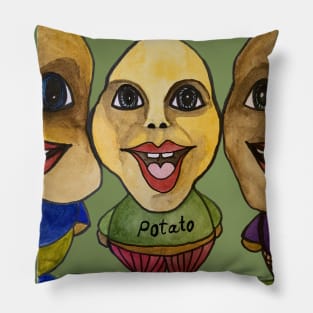 Potato family Pillow