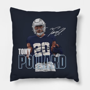 Tony Pollard Dallas Stance Pillow