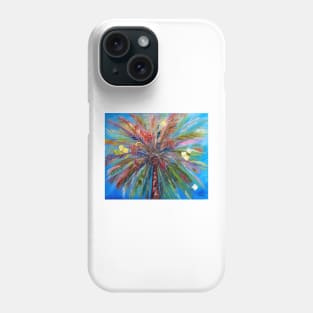 Date palm. Summer. Costa Brava Phone Case