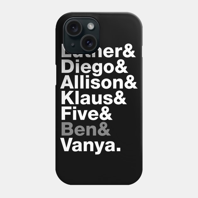 Seven Siblings Phone Case by adho1982