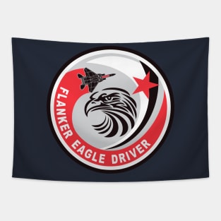 Flanker Eagle Driver Tapestry