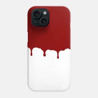 Dual Paint | Red & White Phone Case