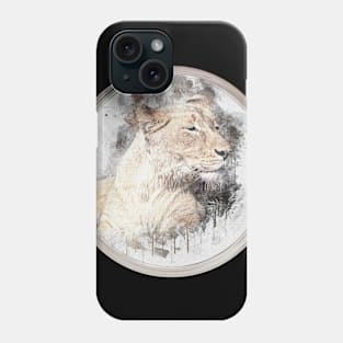 Lioness Lion Wild Animal Safari Africa Jungle Phone Case