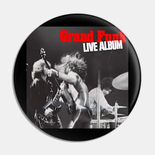 Grand Funk Live Album Pin