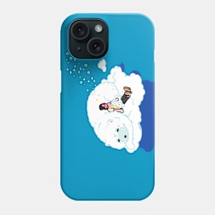 Bear and Rabbit Cloud Phone Case