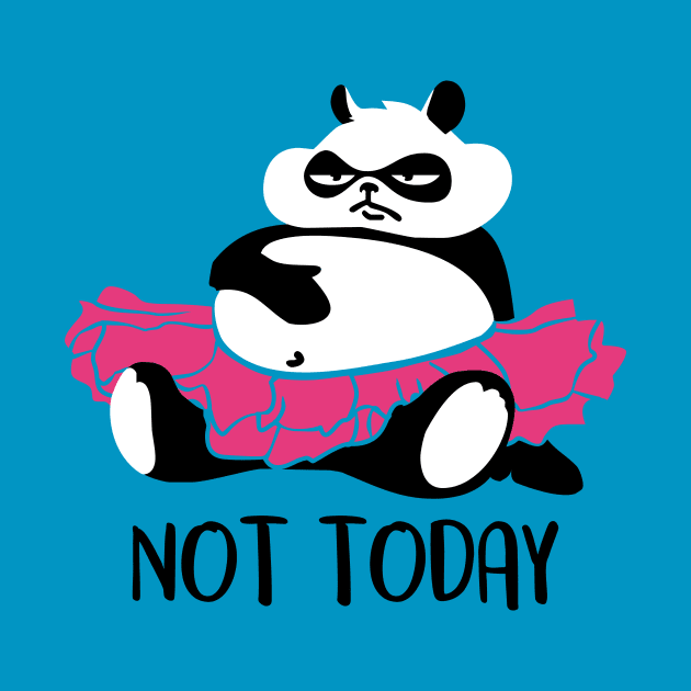 Not today - procrastination panda by CheesyB