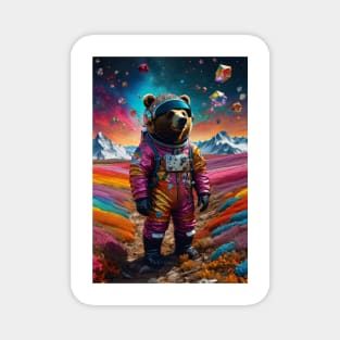 Astronaut Bear Magnet