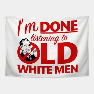 Old White Men Tapestry