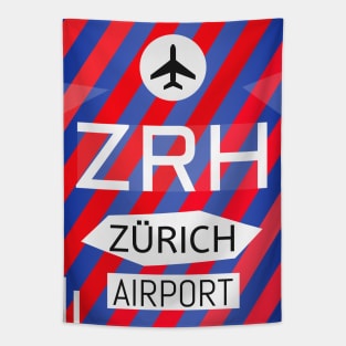 ZRH Zurich style Tapestry