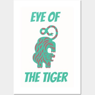 Eye of the Tiger Soundwave Art Poster by Survivor – Printawave