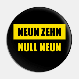 Neun Zehn Null Neun Pin